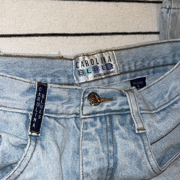 VINTAGE Carolina Blues By Carolina Colours High Waisted Denim Jeans Size 6 - Picture 5 of 15